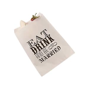 Fun Express - Eat Drink & Be Married Cake Bags for Wedding - Party Supplies - Bags - Paper Treat for $11 Fun Express - Eat Drink & Be Married Cake Bags for Wedding - Party Supplies - Bags - Paper Treat for $11