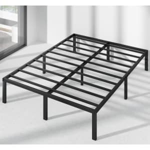 Zinus Yelena Classic Metal Queen Platform Bed Frame for $97 Zinus Yelena Classic Metal Queen Platform Bed Frame for $97
