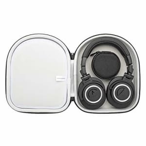 Audio-Technica ATH-M50X Professional Monitor Headphones with Knox Protective Headphone Case Bundle for $164