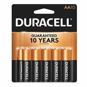 Duracell - Coppertop Alkaline Batteries W/ Duralock Power Preserve Technology Aa 10/Pack "Product for $17