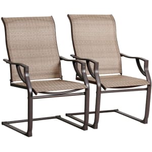 Bali Outdoor Spring-Motion Patio Chair 2-Pack for $99 Bali Outdoor Spring-Motion Patio Chair 2-Pack for $99