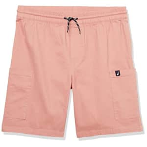 Nautica Boys' Little Drawstring Pull-on Shorts, Rosette Cargo, 7 for $14