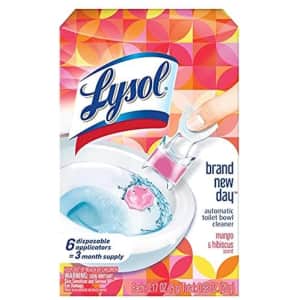 Lysol Click Gel Automatic Toilet Bowl Cleaner 6-Pack for $4 Lysol Click Gel Automatic Toilet Bowl Cleaner 6-Pack for $4