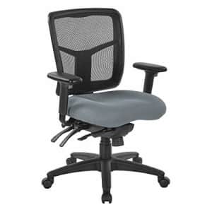 Office Star ProGrid Mesh Mid Back Manager's Chair, Fun Colors Grey for $231 Office Star ProGrid Mesh Mid Back Manager's Chair, Fun Colors Grey for $231