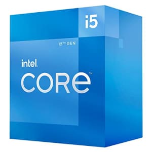 12th-Gen. Intel Core i5-12400 2.5GHz 6-Core Desktop CPU for $190