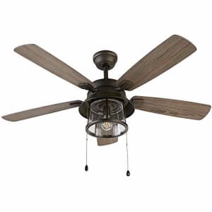 Home Decorators Collection Shanahan 52 in. LED Indoor/Outdoor Bronze Ceiling Fan with Light Kit for $163 Home Decorators Collection Shanahan 52 in. LED Indoor/Outdoor Bronze Ceiling Fan with Light Kit for $163
