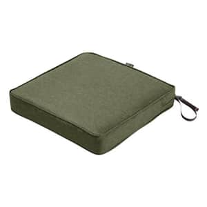 Classic Accessories Montlake Water-Resistant 19 x 19 x 3 Inch Square Outdoor Seat Cushion, Patio for $57