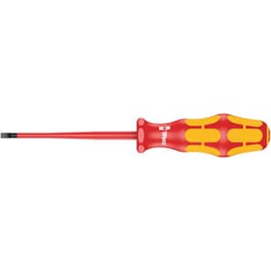 Wera 05006441001 Screwdriver for Slotted Screws"160iS VDE" Insulated 0.8x4.0x100mm for $17