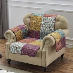 Barefoot Bungalow Armchair Slipcover for $31