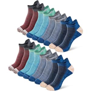 Newdora Men's Ankle Socks 8-Pack for $8 Newdora Men's Ankle Socks 8-Pack for $8