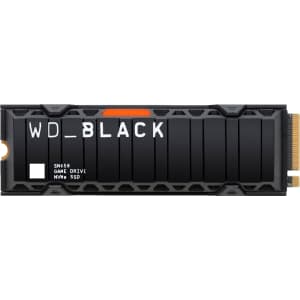WD Black SN850 1TB Gaming SSD for $150