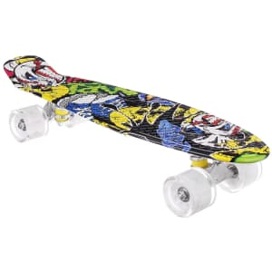 22" Skateboard with LED Wheels for $23 22" Skateboard with LED Wheels for $23