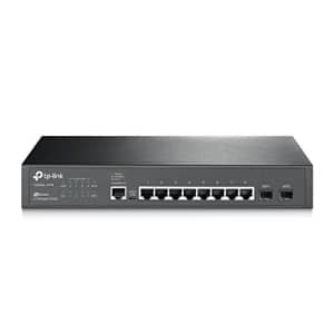 TP-Link 8 Port Gigabit Switch | L2 Managed w/ Console Port | 2 SFP Slots | Rackmount | Limited for $125