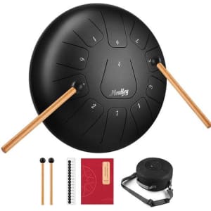 Moukey Steel Tongue Drum for $66 Moukey Steel Tongue Drum for $66