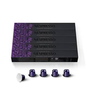 Nespresso Capsules OriginalLine, Arpeggio Intenso, Dark Roast Coffee, 50 Count Coffee Pods, Brews for $45 Nespresso Capsules OriginalLine, Arpeggio Intenso, Dark Roast Coffee, 50 Count Coffee Pods, Brews for $45