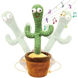 Eahthni Dancing Cactus Plush Toy for $12 Eahthni Dancing Cactus Plush Toy for $12