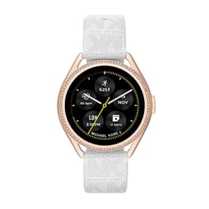 Michael Kors Women's MKGO Gen 5E 43mm Touchscreen Smartwatch with Fitness Tracker, Heart Rate, for $188