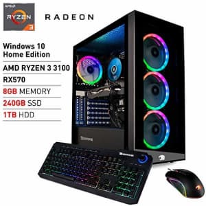 iBUYPOWER Pro Gaming PC Computer Desktop Element MR9700v2 (AMD Ryzen 3 3100 3.6GHz, AMD Radeon RX for $1,399 iBUYPOWER Pro Gaming PC Computer Desktop Element MR9700v2 (AMD Ryzen 3 3100 3.6GHz, AMD Radeon RX for $1,399
