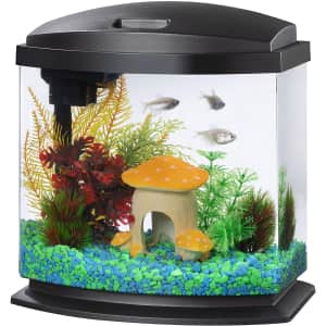 Aqueon 2.5-Gallon LED MiniBow SmartClean Aquarium Kit for $60