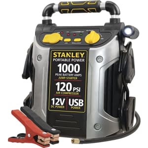 Stanley 500A Portable Power Station Jump Starter for $87