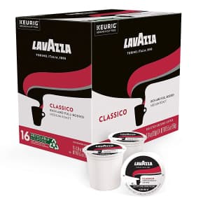 Lavazza Classico Coffee K-Cups 16-Count Box for $6.70 via Sub & Save Lavazza Classico Coffee K-Cups 16-Count Box for $6.70 via Sub & Save