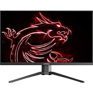MSI Full HD Gaming RGB Non-Glare Super Narrow Bezel 1ms 1920 x 1080 165Hz Refresh Rate Adjustable for $220
