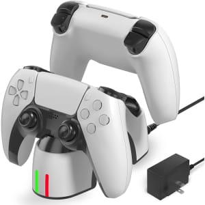 Binbok Wireless Charging Station for PS5 DualSense Controller for $5 Binbok Wireless Charging Station for PS5 DualSense Controller for $5