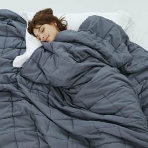 Weighted Idea 15-lb. Twin Weighted Blanket for $26 Weighted Idea 15-lb. Twin Weighted Blanket for $26