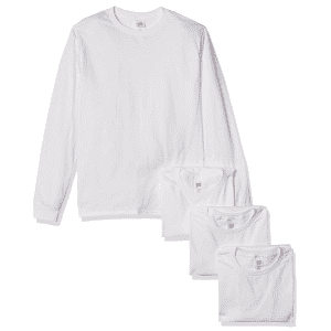 Hanes Men's ComfortSoft Long-Sleeve T-Shirt 4-Pack from $16 Hanes Men's ComfortSoft Long-Sleeve T-Shirt 4-Pack from $16