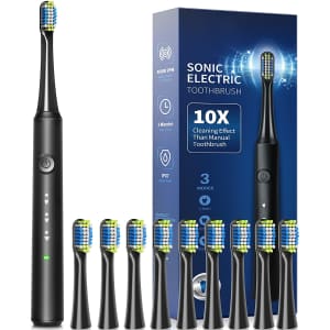 Adults' Sonic Electric Toothbrush for $15 Adults' Sonic Electric Toothbrush for $15