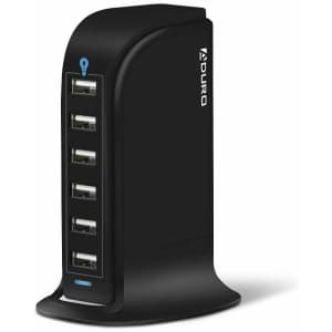 Aduro PowerUp 40W 6-Port USB Charging Station for $15 Aduro PowerUp 40W 6-Port USB Charging Station for $15