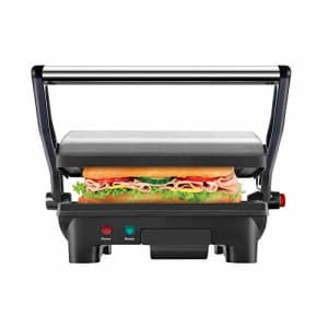 Chefman Electric Panini Press Grill and Gourmet Sandwich Maker w/ Non-Stick Coated Plates, Opens for $30 Chefman Electric Panini Press Grill and Gourmet Sandwich Maker w/ Non-Stick Coated Plates, Opens for $30
