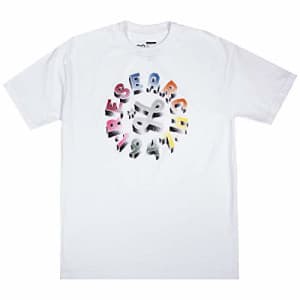 LRG Men's Short Sleeve Crew Neck t-Shirt, White, M for $11