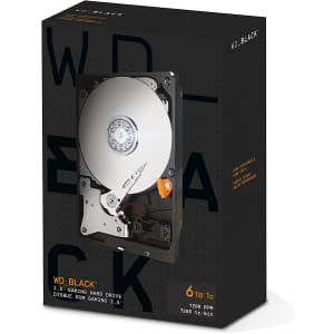 WD Black 6TB SATA 6 3.5" Internal HDD for $170 WD Black 6TB SATA 6 3.5" Internal HDD for $170