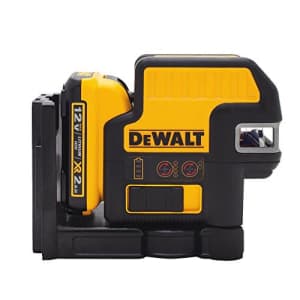 DEWALT 12V MAX Laser Level, 2 Spot + Cross Line Laser, Red, 165-Foot Range (DW0822LR) for $342 DEWALT 12V MAX Laser Level, 2 Spot + Cross Line Laser, Red, 165-Foot Range (DW0822LR) for $342