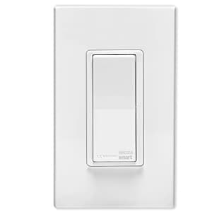 Leviton DH15S-1BZ 15A Decora Smart Switch, Works with Apple HomeKit,White for $49