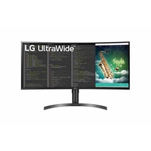 LG 35 VA HDR QHD UltraWide Curved Monitor, Black (35BN75C-B) for $400