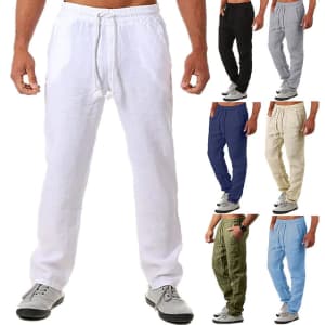 Men's Casual Yoga Pants With Pockets: 2 for $14 Men's Casual Yoga Pants With Pockets: 2 for $14