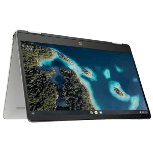 HP Chromebook x360 Celeron Gemini Lake 14" 2-in-1 Touch Laptop for $405