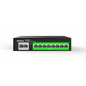 Netis PE110GC 8 2 Combo-Port All Gigabit PoE Switch (8 PoE Port) 802.3af/ 802.3at, 120w for $50