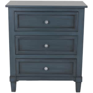 Decor Therapy Beckett 3-Drawer Side Table for $117 Decor Therapy Beckett 3-Drawer Side Table for $117