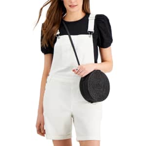 Style & Co. Women's Short Denim Overalls for $16 Style & Co. Women's Short Denim Overalls for $16