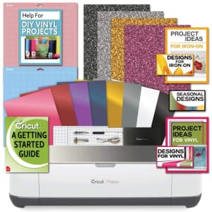 Cricut Maker Champagne Machine Bundle for $300 Cricut Maker Champagne Machine Bundle for $300