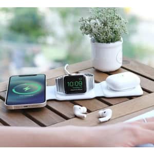 MagStack Foldable 3-in-1 Wireless Charging Station w/ Floating Stand for $36 MagStack Foldable 3-in-1 Wireless Charging Station w/ Floating Stand for $36