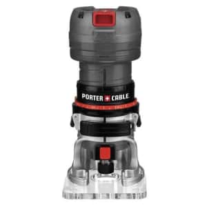PORTER-CABLE Porter Cable Router, Variable Speed, 1/4-Inch Laminate Trimmer, 5.6-Amp (PCE6435) for $116