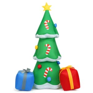 Costway 6-Foot Inflatable Christmas Tree for $50