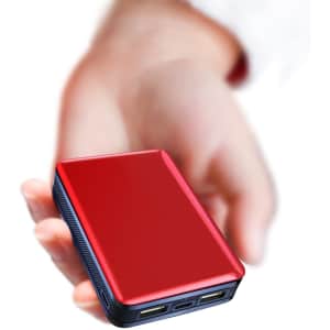 Bscame 10,000mAh Portable Power Bank for $26