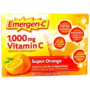 Emergen-C 1000mg Vitamin C Powder for $8 via Sub & Save Emergen-C 1000mg Vitamin C Powder for $8 via Sub & Save