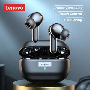 Lenovo LP1S Bluetooth 5.0 Wireless Earbuds for $10