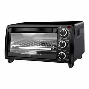 Black + Decker Black+Decker TO1313B Toaster Oven, 4-Slice for $50 Black + Decker Black+Decker TO1313B Toaster Oven, 4-Slice for $50